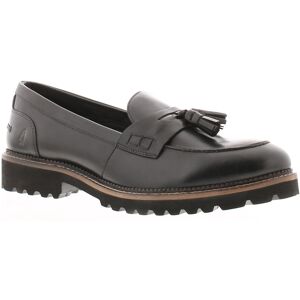 Hush Puppies Womens Shoes Loafers Flat Ginny Leather Slip On Black Leather (Archived) - Size Uk 6 Hush Puppies Womens Shoes Loafers Flat Ginny Leather Slip On Black Leather (Archived) - Size Uk 6