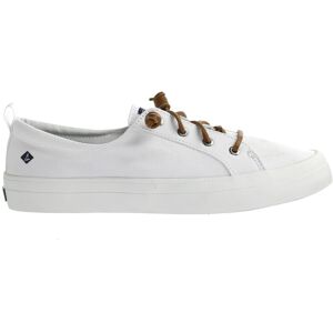 Sperry Crest Vibe Womens White Plimsolls Canvas - Size Uk 6 Sperry Crest Vibe Womens White Plimsolls Canvas - Size Uk 6
