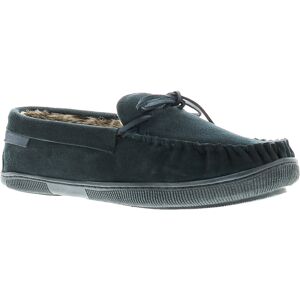 Hush Puppies Ace Leather Mens Full Slippers Navy - Size Uk 12 Hush Puppies Ace Leather Mens Full Slippers Navy - Size Uk 12