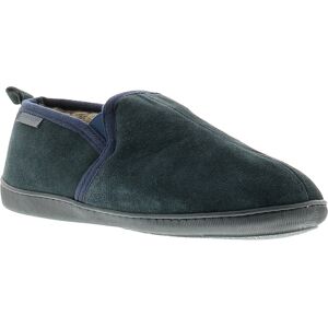 Hush Puppies Arnold Leather Mens Full Slippers Navy - Size Uk 11 Hush Puppies Arnold Leather Mens Full Slippers Navy - Size Uk 11