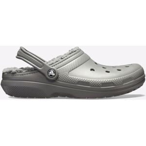 Crocs Classic Lined Clog Mens - Grey - Size Uk 7 Crocs Classic Lined Clog Mens - Grey - Size Uk 7