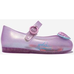 Mini Melissa Girls Princess Sweet Love Ariel Jelly Shoes - Purple - Size Uk 4.5 Infant Mini Melissa Girls Princess Sweet Love Ariel Jelly Shoes - Purple - Size Uk 4.5 Infant