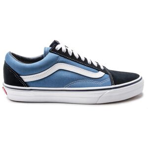 Vans Mens Old Skool Trainers - Blue Canvas - Size Uk 9 Vans Mens Old Skool Trainers - Blue Canvas - Size Uk 9