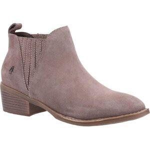 Hush Puppies Womens/ladies Isobel Suede Ankle Boots (Taupe) - Size Uk 6 Hush Puppies Womens/ladies Isobel Suede Ankle Boots (Taupe) - Size Uk 6
