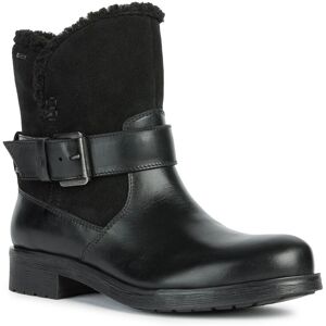 Geox Womens D Rawelle B Abx A Ladies Mid Boot - Black Leather - Size Uk 7.5 Geox Womens D Rawelle B Abx A Ladies Mid Boot - Black Leather - Size Uk 7.5