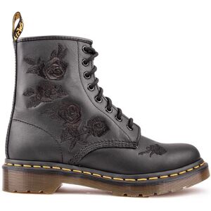 Dr Martens Womens 1460 Vonda Boots - Black Leather - Size Uk 4 Dr Martens Womens 1460 Vonda Boots - Black Leather - Size Uk 4