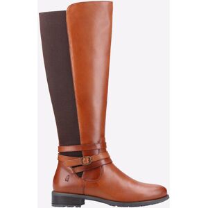Hush Puppies Vanessa Calf Boot Womens - Tan Leather - Size Uk 5 Hush Puppies Vanessa Calf Boot Womens - Tan Leather - Size Uk 5