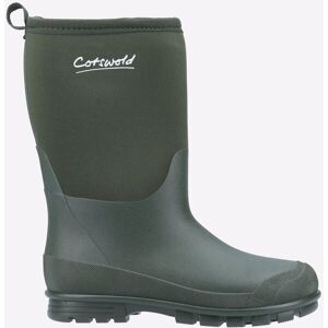 Cotswold Childrens Unisex Hilly Neoprene Wellingtons Junior - Green Rubber - Size Uk 8 Infant Cotswold Childrens Unisex Hilly Neoprene Wellingtons Junior - Green Rubber - Size Uk 8 Infant