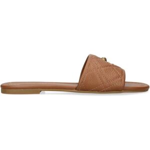 Kurt Geiger London Womens Leather Kgl Greenwich Flat Sandals - Tan Leather (Archived) - Size Uk 3 Kurt Geiger London Womens Leather Kgl Greenwich Flat Sandals - Tan Leather (Archived) - Size Uk 3