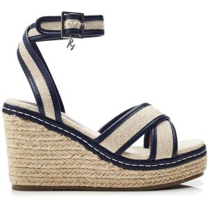 Moda In Pelle Womens Pamela Navy Heels Textile - Size Eu 41 Moda In Pelle Womens Pamela Navy Heels Textile - Size Eu 41