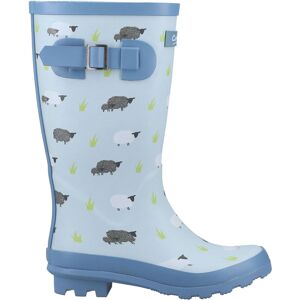 Cotswold Womens/ladies Farmyard Sheep Wellington Boots (Blue) - Size Uk 11 Cotswold Womens/ladies Farmyard Sheep Wellington Boots (Blue) - Size Uk 11