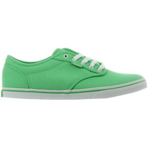 Vans U4iats Low Top Green Canvas Shoes - Casual Unisex Footwear Vans U4iats Low Top Green Canvas Shoes - Casual Unisex Footwear