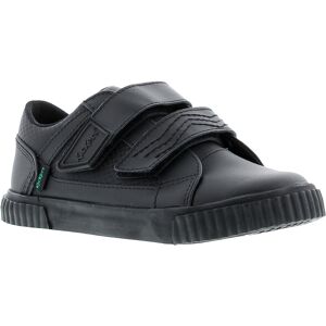 Kickers Younger Boys Shoes Tovni Twin Flex Infant Leather Touch Fasten Black - Size Uk 9 Kids Kickers Younger Boys Shoes Tovni Twin Flex Infant Leather Touch Fasten Black - Size Uk 9 Kids