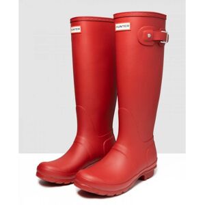 Hunter Womens Original Tall Classic Boots - Red Rubber - Size Uk 7 Hunter Womens Original Tall Classic Boots - Red Rubber - Size Uk 7