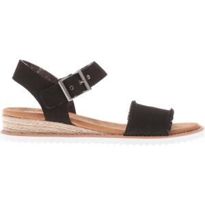 Skechers Womens Bobs Desert Kiss Adobe Princess Sandals In Black Canvas (Archived) - Size Uk 8 Skechers Womens Bobs Desert Kiss Adobe Princess Sandals In Black Canvas (Archived) - Size Uk 8