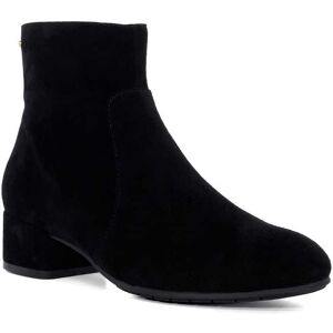 Dune London Womens Ladies Pardy - Suede Low Heel Boots - Black - Size Uk 3 Dune London Womens Ladies Pardy - Suede Low Heel Boots - Black - Size Uk 3
