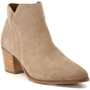 Dune London Womens Ladies Parlor Heeled Suede Ankle Boots - Sand - Size Uk 8 Dune London Womens Ladies Parlor Heeled Suede Ankle Boots - Sand - Size Uk 8