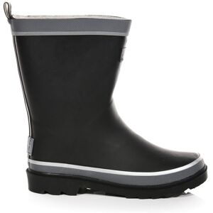 Regatta Boys Great Outdoors Childrens/kids Foxfire Wellington Boots (Black) - Size Uk 13 Kids Regatta Boys Great Outdoors Childrens/kids Foxfire Wellington Boots (Black) - Size Uk 13 Kids