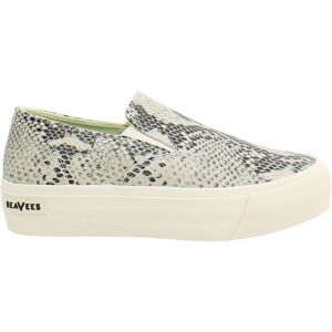Seavees Baja Platform Mulholland Womens Beige Plimsolls - Size Uk 9 Seavees Baja Platform Mulholland Womens Beige Plimsolls - Size Uk 9