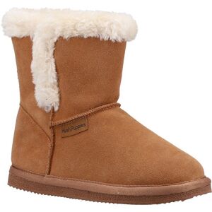 Hush Puppies Girls Ashlynn Suede Slippers (Tan) - Size Uk 11 Kids Hush Puppies Girls Ashlynn Suede Slippers (Tan) - Size Uk 11 Kids