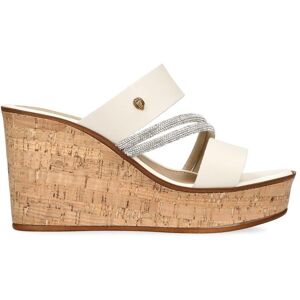 Kurt Geiger London Womens Leather Kgl Strand Wedge Heels - White Leather (Archived) - Size Uk 5 Kurt Geiger London Womens Leather Kgl Strand Wedge Heels - White Leather (Archived) - Size Uk 5