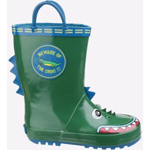Cotswold Childrens Unisex Puddle Waterproof Wellington Junior Boys - Green Rubber - Size Uk 12 Kids Cotswold Childrens Unisex Puddle Waterproof Wellington Junior Boys - Green Rubber - Size Uk 12 Kids