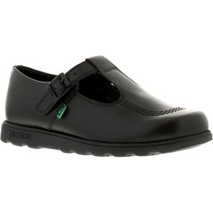 Kickers Womens Shoes Work School Fragma T Buckle Leather Black Leather (Archived) - Size Uk 3 Kickers Womens Shoes Work School Fragma T Buckle Leather Black Leather (Archived) - Size Uk 3