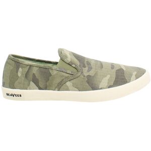 Seavees Baja Saltwash Mens Green Plimsolls Canvas (Archived) - Size Uk 6 Seavees Baja Saltwash Mens Green Plimsolls Canvas (Archived) - Size Uk 6