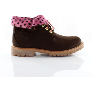 Timberland Authentics Roll Top Dark Brown Leather Lace Up Womens Boots 8136a Leather (Archived) - Size Uk 3.5 Timberland Authentics Roll Top Dark Brown Leather Lace Up Womens Boots 8136a Leather (Archived) - Size Uk 3.5