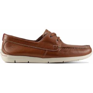 Clarks Karlock Step Mens Brown Boat Shoes Nubuck Leather - Size Uk 8 Clarks Karlock Step Mens Brown Boat Shoes Nubuck Leather - Size Uk 8