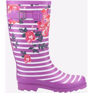 Cotswold Chilson Memory Foam Wellingtons Womens - Purple - Size Uk 8 Cotswold Chilson Memory Foam Wellingtons Womens - Purple - Size Uk 8