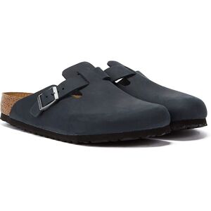 Birkenstock Unisex Boston Oiled Nubuck Black Clogs Leather - Size Eu 42 Birkenstock Unisex Boston Oiled Nubuck Black Clogs Leather - Size Eu 42