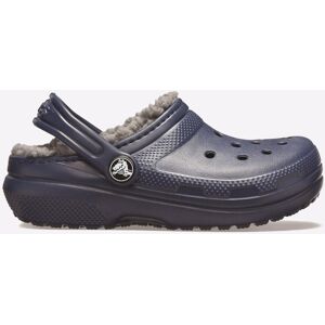 Crocs Baby Toddler Classic Lined Clog Infants - Navy Mixed Material - Size Uk 6 Infant Crocs Baby Toddler Classic Lined Clog Infants - Navy Mixed Material - Size Uk 6 Infant