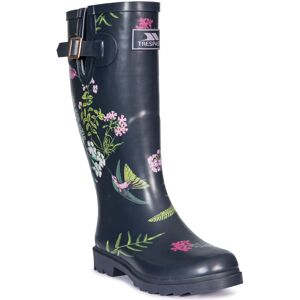 Trespass Womens/ladies Elena Wellington Boots (Humming Bird Print) - Multicolour Rubber - Size Uk 4 Trespass Womens/ladies Elena Wellington Boots (Humming Bird Print) - Multicolour Rubber - Size Uk 4