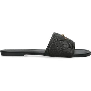 Kurt Geiger London Womens Leather Kgl Greenwich Flat Sandals - Black Leather (Archived) - Size Uk 3 Kurt Geiger London Womens Leather Kgl Greenwich Flat Sandals - Black Leather (Archived) - Size Uk 3