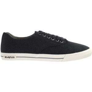 Seavees Hermosa Plimsoll Standard Black Linen Mens - Size Uk 7 Seavees Hermosa Plimsoll Standard Black Linen Mens - Size Uk 7