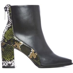 Moda In Pelle Womens 'Taysha' Black Porvair Ankle Boots Faux Leather - Size Eu 37 Moda In Pelle Womens 'Taysha' Black Porvair Ankle Boots Faux Leather - Size Eu 37