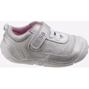 Hush Puppies Baby Livvy Touch Fastening Memory Foam Infants - Silver - Size Uk 2 Infant Hush Puppies Baby Livvy Touch Fastening Memory Foam Infants - Silver - Size Uk 2 Infant