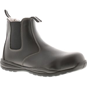 Tradesafe Womens Safety Boots Crush Leather Black Leather (Archived) - Size Uk 3 Tradesafe Womens Safety Boots Crush Leather Black Leather (Archived) - Size Uk 3