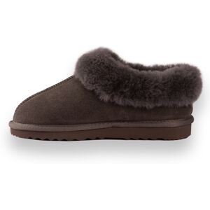 Wooli Australia Au Sheepskin Short Ankle Slippers - Grey - Slippers Wooli Australia Au Sheepskin Short Ankle Slippers - Grey - Slippers