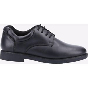 Hush Puppies Tim Senior Boys Mens - Black Leather - Size Uk 3.5 Hush Puppies Tim Senior Boys Mens - Black Leather - Size Uk 3.5