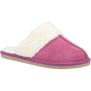 Hush Puppies Womens/ladies Arianna Suede Slippers (Pink) - Size Uk 3 Hush Puppies Womens/ladies Arianna Suede Slippers (Pink) - Size Uk 3
