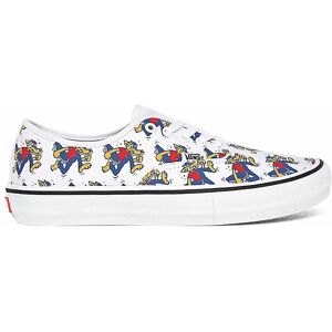 Vans Skate Wolf Authentic Pro White Mens Shoes Textile - Size Uk 8 Vans Skate Wolf Authentic Pro White Mens Shoes Textile - Size Uk 8