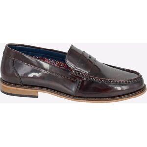Roamers Dixfield Loafer Mens - Burgundy Leather - Size Uk 12 Roamers Dixfield Loafer Mens - Burgundy Leather - Size Uk 12