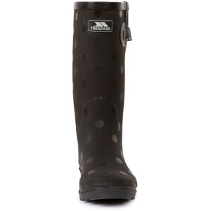 Trespass Womens/ladies Elena Polka Dot Wellington Boots (Black) - Size Uk 4 Trespass Womens/ladies Elena Polka Dot Wellington Boots (Black) - Size Uk 4