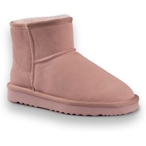 Aus Wooli Childrens Unisex Australia Kid'S Sheepskin Bondi Ankle Boots - Pink Leather - Size Uk 2 Infant Aus Wooli Childrens Unisex Australia Kid'S Sheepskin Bondi Ankle Boots - Pink Leather - Size Uk 2 Infant