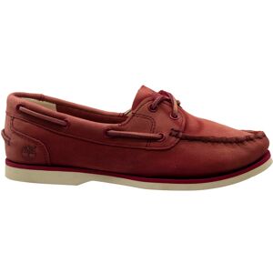 Timberland Classic Boat Unlined Red Leather Lace Up Womens Shoes A14dv Leather (Archived) - Size Uk 7.5 Timberland Classic Boat Unlined Red Leather Lace Up Womens Shoes A14dv Leather (Archived) - Size Uk 7.5