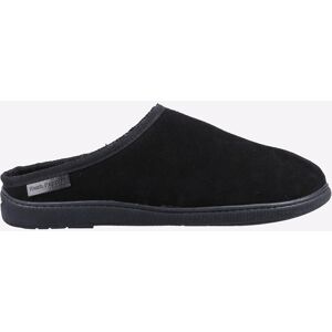 Hush Puppies Ashton Slippers Memory Foam Mens - Black - Size Uk 8 Hush Puppies Ashton Slippers Memory Foam Mens - Black - Size Uk 8