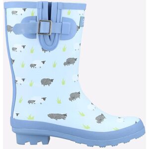 Cotswold Farmyard Waterproof Womens - Blue Rubber - Size Uk 5 Cotswold Farmyard Waterproof Womens - Blue Rubber - Size Uk 5