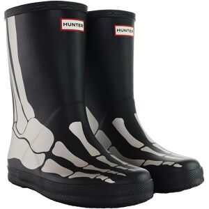 Hunter Childrens Unisex First Reflective Kids Black Wellington Boots - Size Uk 6 Infant Hunter Childrens Unisex First Reflective Kids Black Wellington Boots - Size Uk 6 Infant